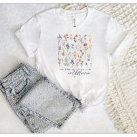Wildflower Quote Sublimatie Waterverf