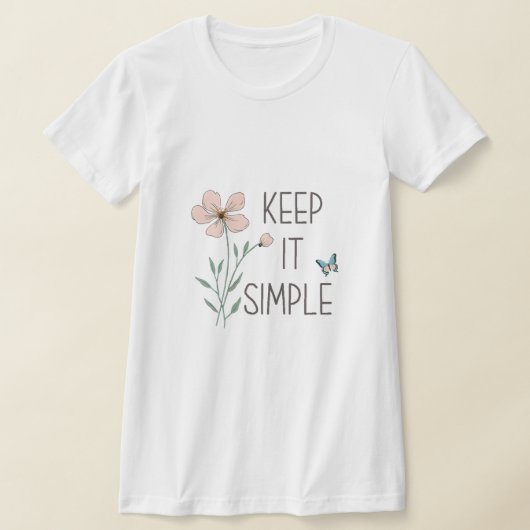 Wildflower Quote T-shirt (Laagn)
