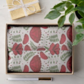 Wildflower Red Poppy Baby shower Tissuepapier (Geschenk)