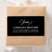 Wildflower retourlabels etiket (Insitu)