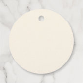  Wildflower Roze Poppy Wedding Bedankjes Labels (Achterkant)