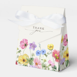 Wildflower Rustic Chic Floral Boho Vrijgezellenfee Bedankdoosjes