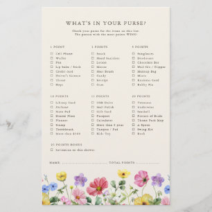 Wildflower Rustic Chic Floral Vrijgezellenfeest Ga