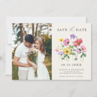 Wildflower Rustiek Chic Bloemen Boho Country Foto
