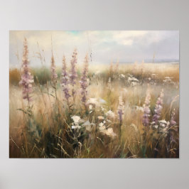  Wildflower Schilderij Poster