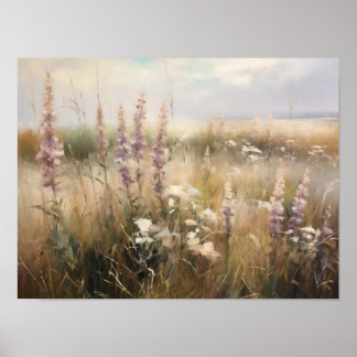  Wildflower Schilderij Poster