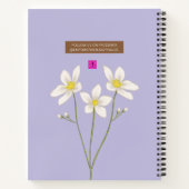 Wildflower Schrijftijdschrift Notitieboek (Achterkant)