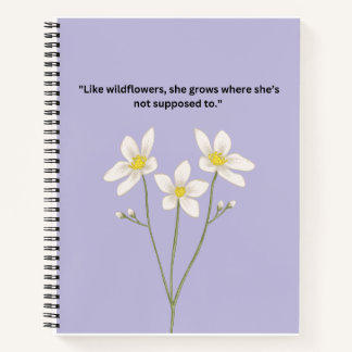 Wildflower Schrijftijdschrift Notitieboek