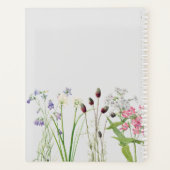 Wildflower Script Maandelijks Wekelijks Maandelijk Planner (Achterkant)