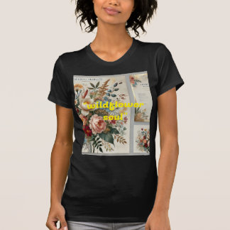 🌿 Wildflower Soul - Boho Floral Botanisch T-shirt