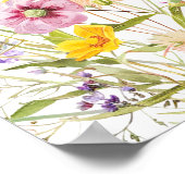 Wildflower Spring Floral Poster (Hoek)