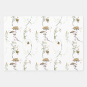 Wildflower Spring Meadow Bloemen Inpakpapier (Voorkant)