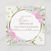 Wildflower Spring raden hoeveel kussen Kaarten (Voorkant)