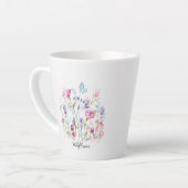 Wildflower Tasse Latte Mok (Linkerhoek)