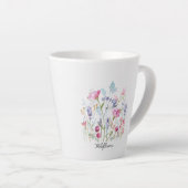 Wildflower Tasse Latte Mok (Rechterhoek)