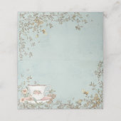 Wildflower Tea Party Birthday (Buitenkant ongevouwen)