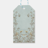 Wildflower Tea Party Dank je Labels Cadeaulabel (Achterkant)