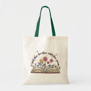 Wildflower Teacher Tote Bag