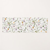 Wildflower tuin bloemmotief yogamat (Voorkant (horizontaal))