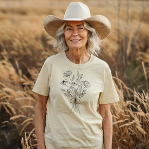 wildflower tuinboeket t-shirt