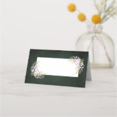 Wildflower & varen op Forest Green (Achterkant)