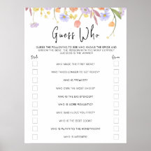 Wildflower Vrijgezellenfeest Raad eens wie games