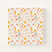 Wildflower Watercolor Monogram Notebook Journal (Dos)