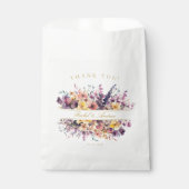 Wildflower Wedding Bedankzakje (Voorkant)