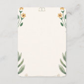 Wildflower Wedding Enclosure Card  Informatiekaartje (Achterkant)