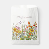 Wildflower Wedding Favor Bags Bedankzakje (Voorkant)