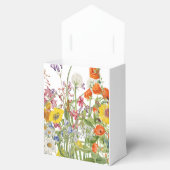 Wildflower Wedding Favor Box Bedankdoosjes (Geopend)