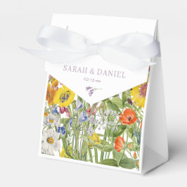 Wildflower Wedding Favor Box Bedankdoosjes