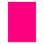 Wildflower Wedding Floral Seating Chart Script Kaart (Achterkant)