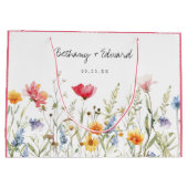 Wildflower Wedding Groot Cadeauzakje (Achterkant)