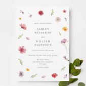 Wildflower Wedding Kaart