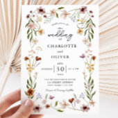 Wildflower Wedding Kaart