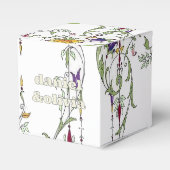 Wildflower Wedding Rustiek Land Wilde Bloemen Wed Bedankdoosjes (Voorkant Zijde)