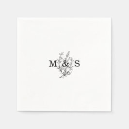 Wildflower Wedding Servet