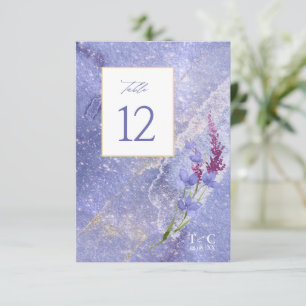 Wildflower Wedding Texture Table No. Peri ID95 Kaart