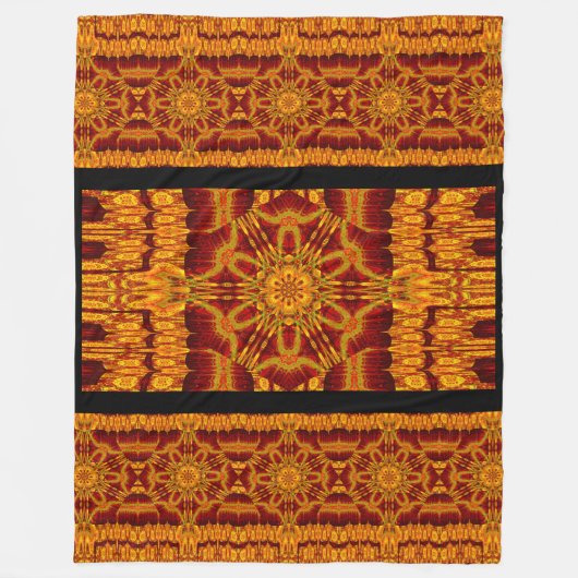 Wildflower wijzigen fleece deken (Voorkant)