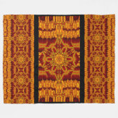 Wildflower wijzigen fleece deken (Voorkant (Horizontaal))