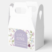 Wildflower Wild ONE Butterfly Garden Party Gable Bedankdoosjes (Geopend)