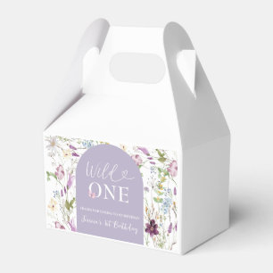 Wildflower Wild ONE Butterfly Garden Party Gable Bedankdoosjes