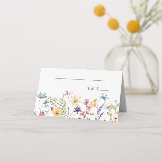 Wildflower Wilde Bloemen Bloemen Bloemen Bruiloft (Voorkant)