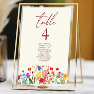 Wildflower Wilde Bloemen Bloemen Bloemen Tuin Brui Kaart