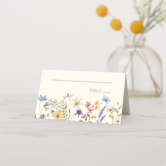 Wildflower wilde bloemen bloemendoop (Voorkant)