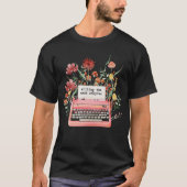 Wildflower writer shirt (Voorkant)