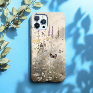 Wildflowers and Butterflies Telefoonhoesje – Botan Case-Mate iPhone 14 Hoesje