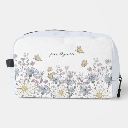 Wildflowers and butterfly toilettasje (Voorkant)