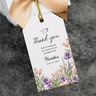 Wildflowers Arch Photo Graduate Thank You Cadeaulabel
